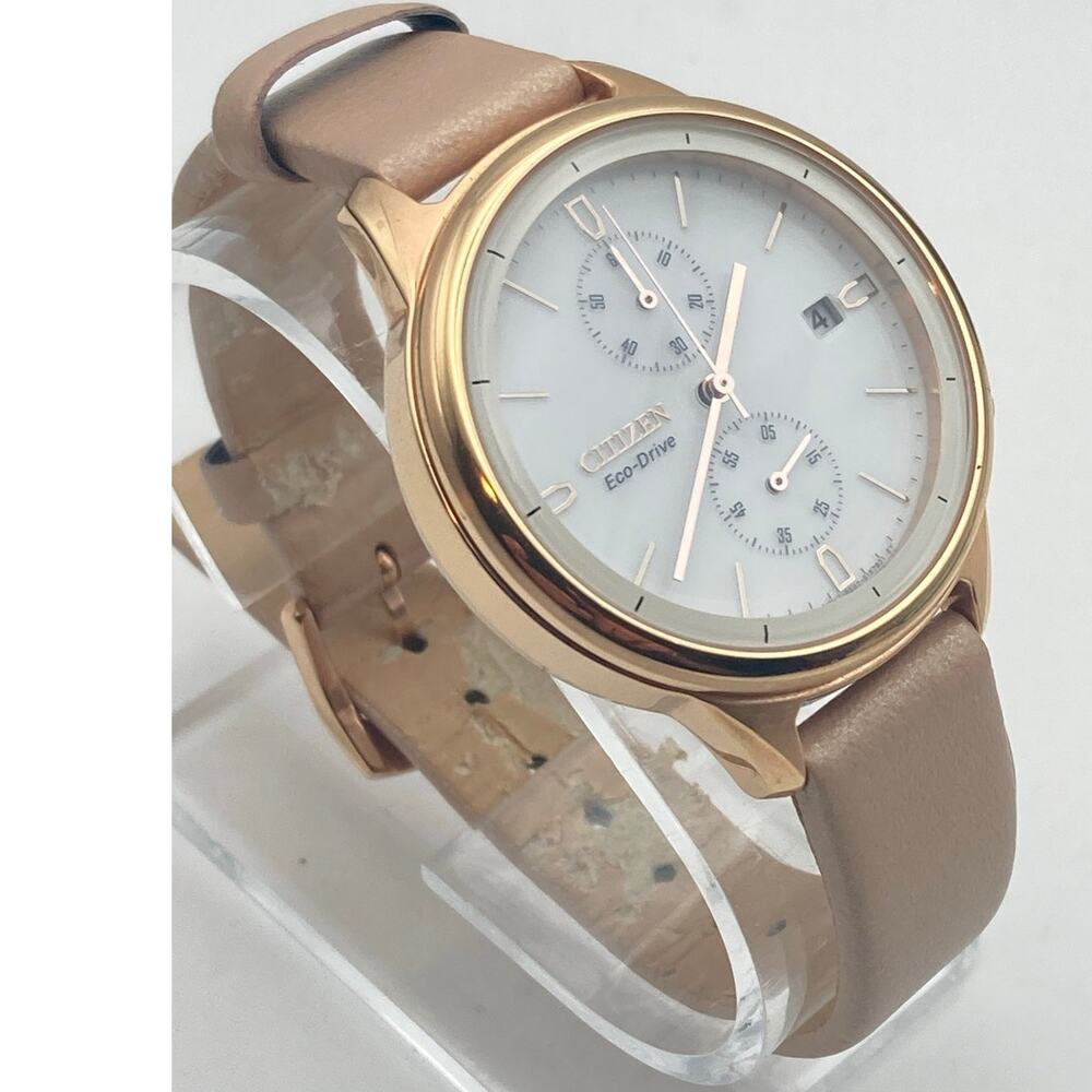 Citizen Eco-Drive Chandler Chronograph Women's Watch 39mm Adjustable Bands (2) - Picture 2 of 16